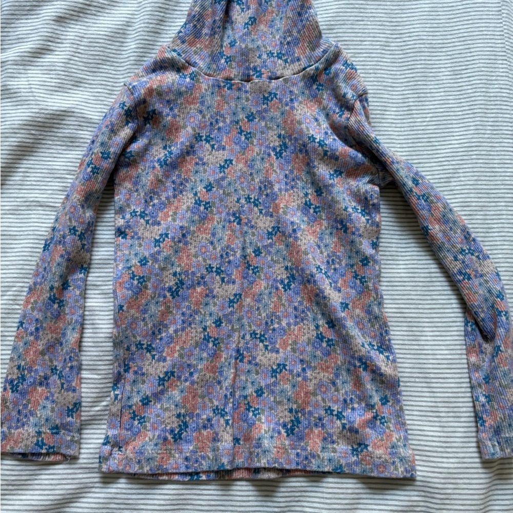 Morley Ribbed Floral Knit Top